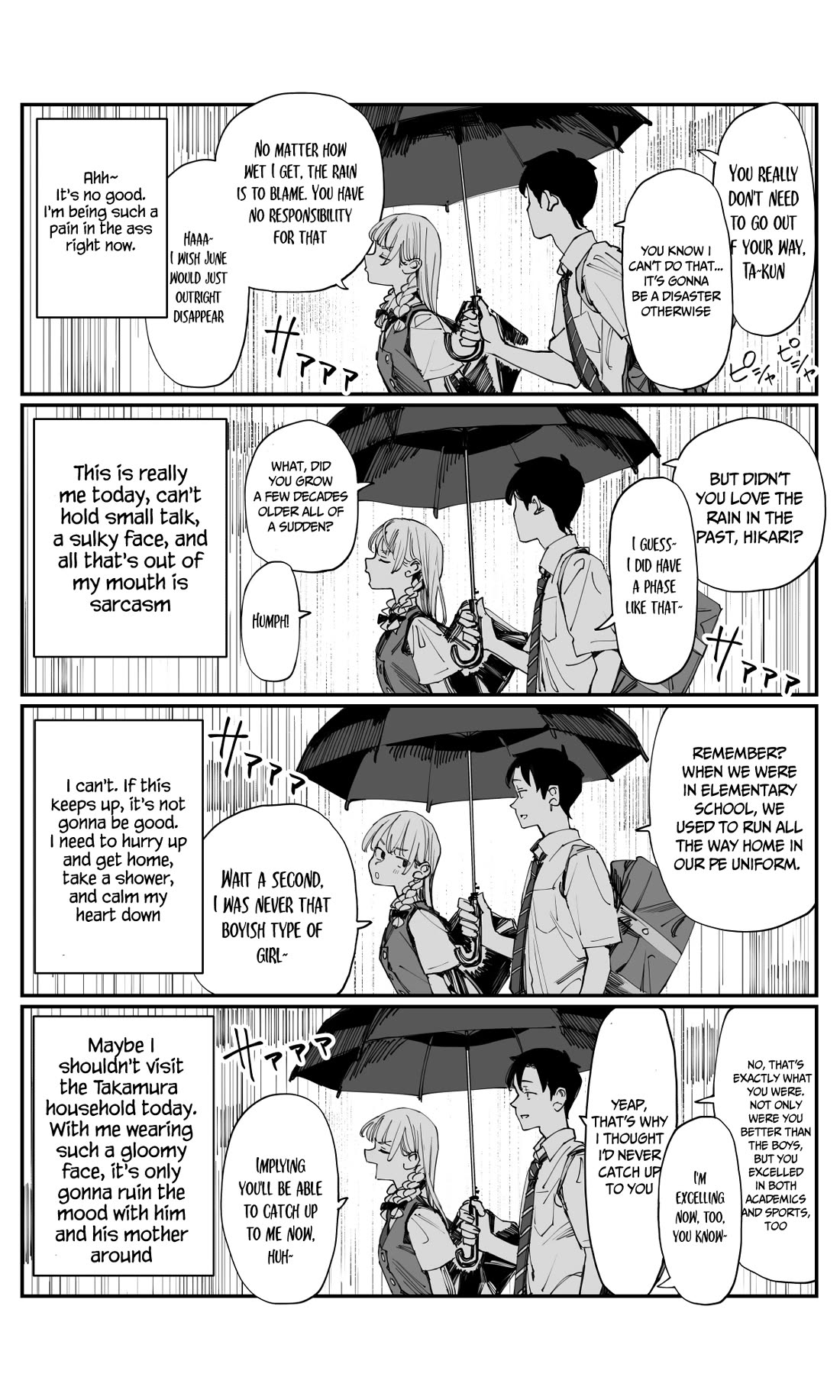It's Quite Late, but I've Fallen in Love with My Childhood Friend Chapter 13 page 3 - Chapter 13: Gloomy, Doomy