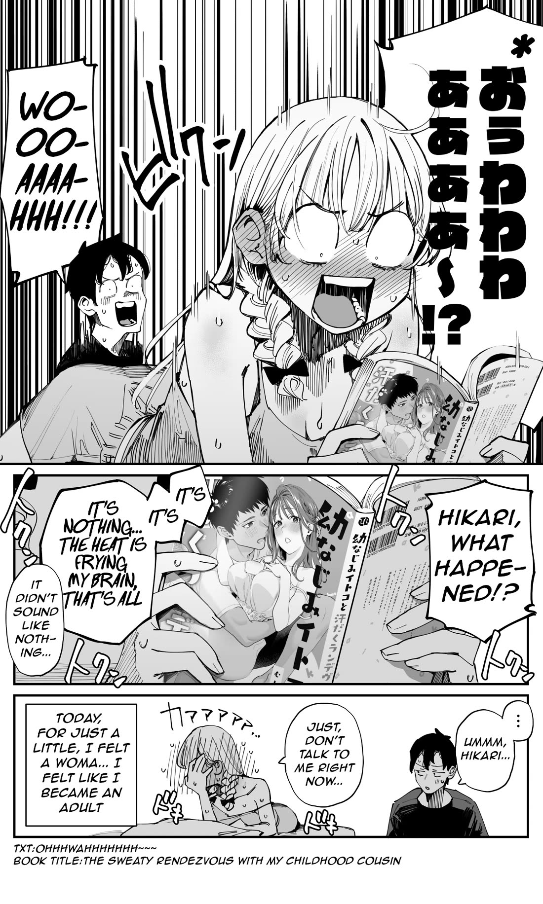 It's Quite Late, but I've Fallen in Love with My Childhood Friend Chapter 14 page 5 - Chapter 14: I Saw it in an Erotic Manga