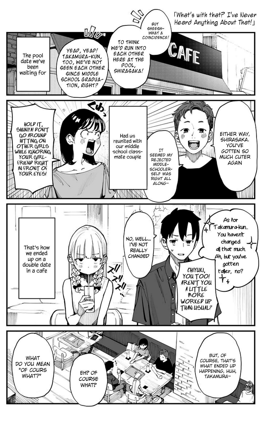 It's Quite Late, but I've Fallen in Love with My Childhood Friend Chapter 16 page 1 - Chapter 16: What's with that? I've Never Heard Anything About That!