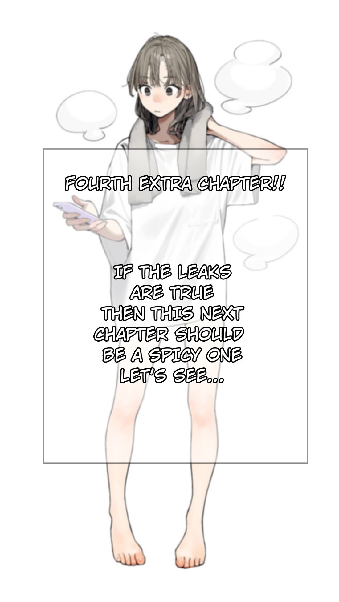 It's Quite Late, but I've Fallen in Love with My Childhood Friend Chapter 18.5 page 8 - Chapter 18.5: Pajama Party