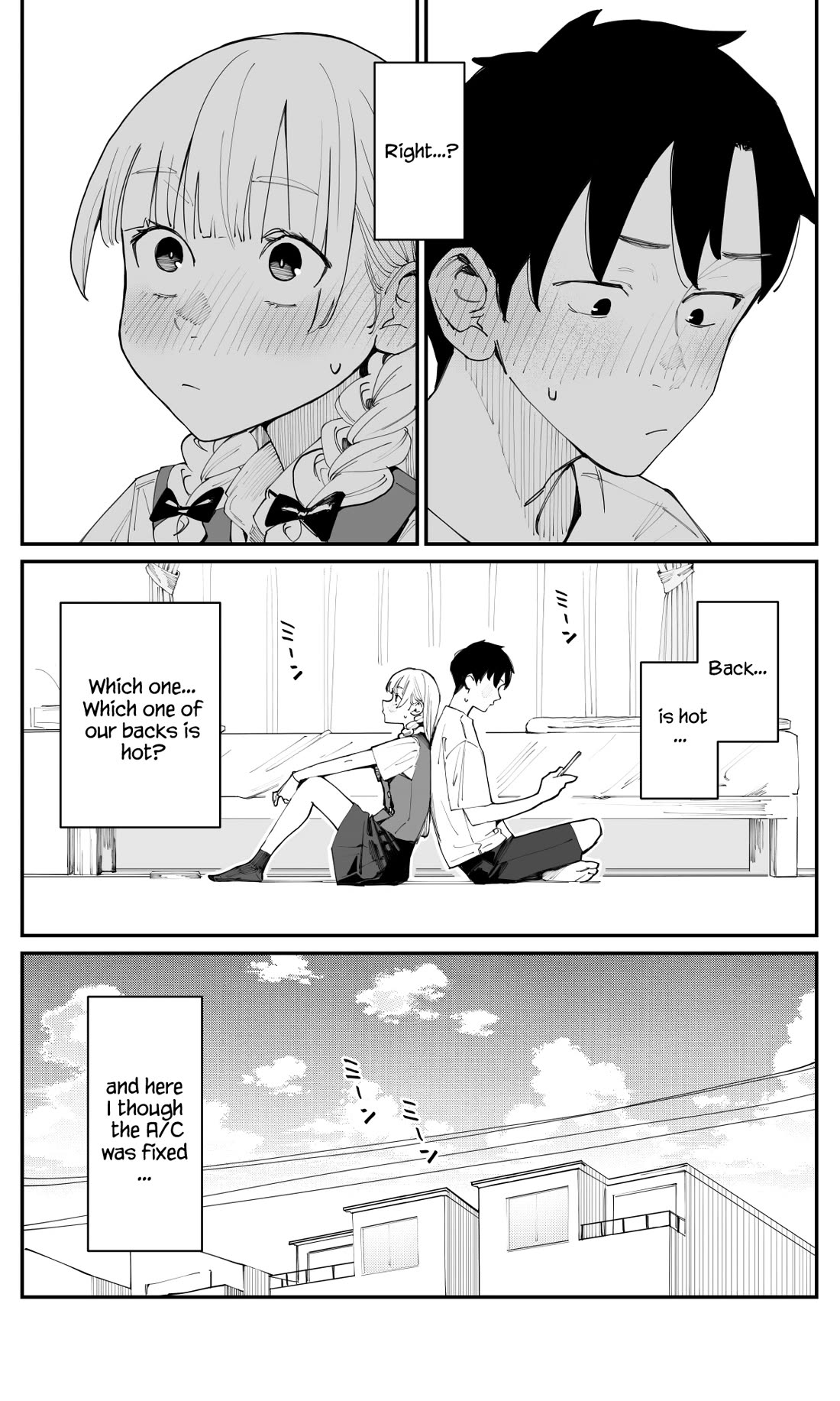 It's Quite Late, but I've Fallen in Love with My Childhood Friend Chapter 18 page 5 - Chapter 18: The Day Where Nothing Happened With Two People Where Something Might Have Happened