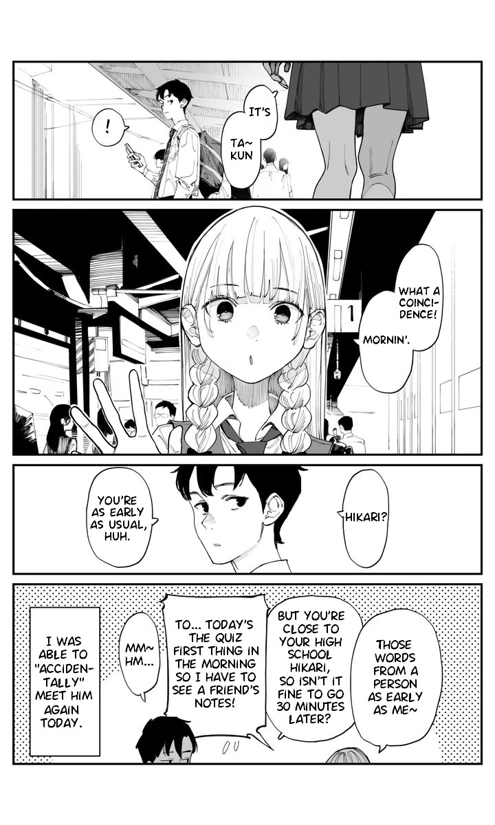 It's Quite Late, but I've Fallen in Love with My Childhood Friend Chapter 2 page 3 - Chapter 2: A "coincidence" for today too.