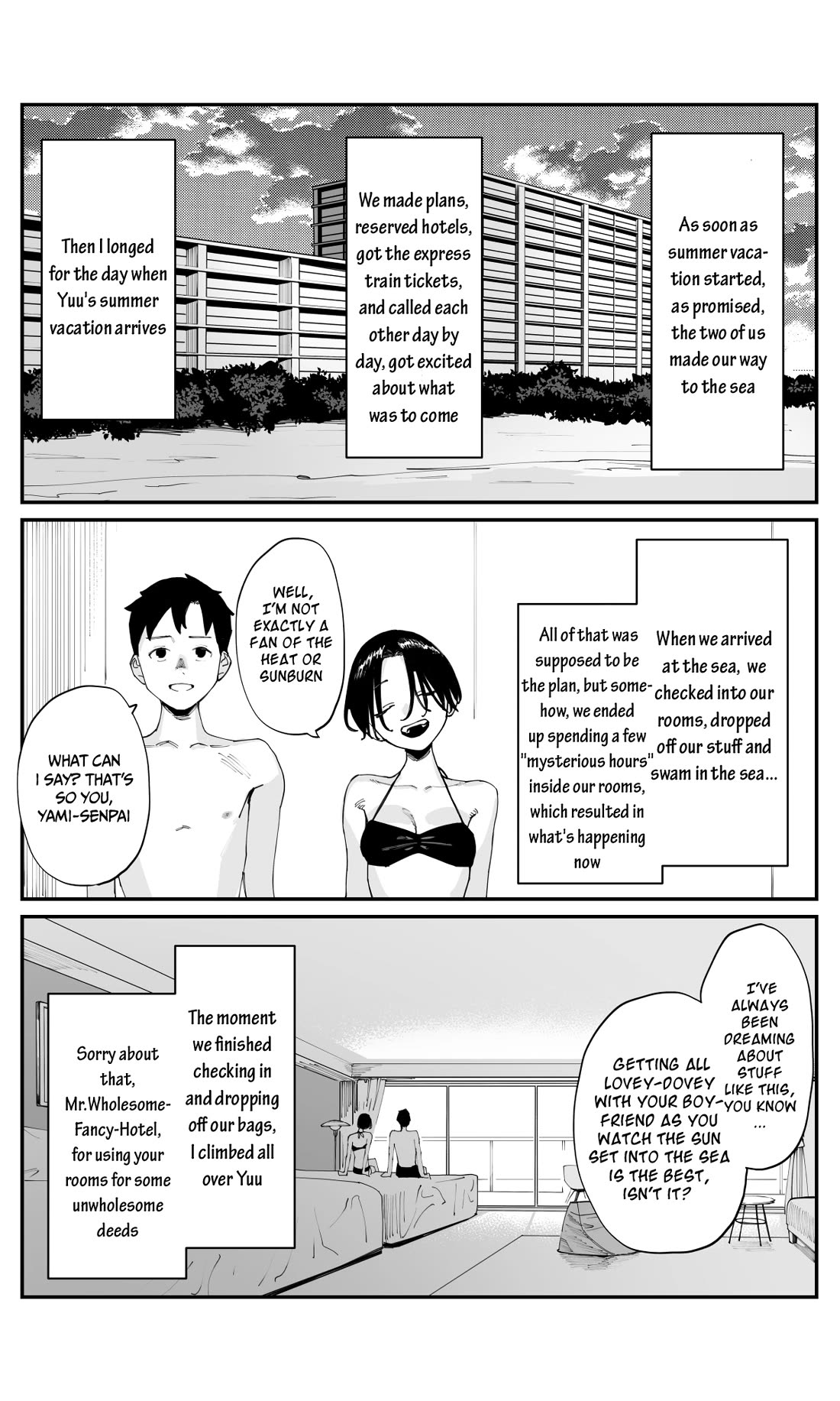 It's Quite Late, but I've Fallen in Love with My Childhood Friend Chapter 28 page 2 - Chapter 28: As The Short Journey Ends (First Half)