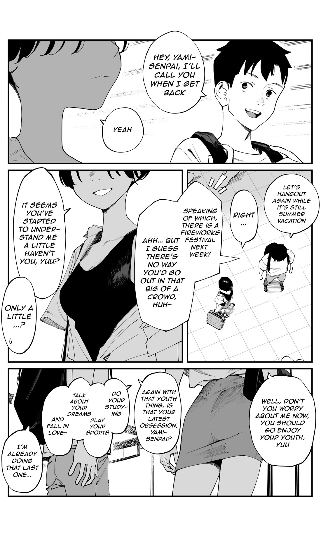 It's Quite Late, but I've Fallen in Love with My Childhood Friend Chapter 29 page 3 - Chapter 29: As The Short Journey Ends (Second Half)