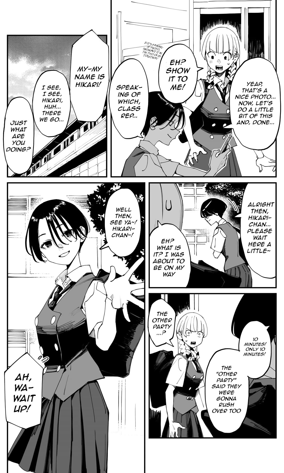 It's Quite Late, but I've Fallen in Love with My Childhood Friend Chapter 33 page 8 - Chapter 33: Not Over There