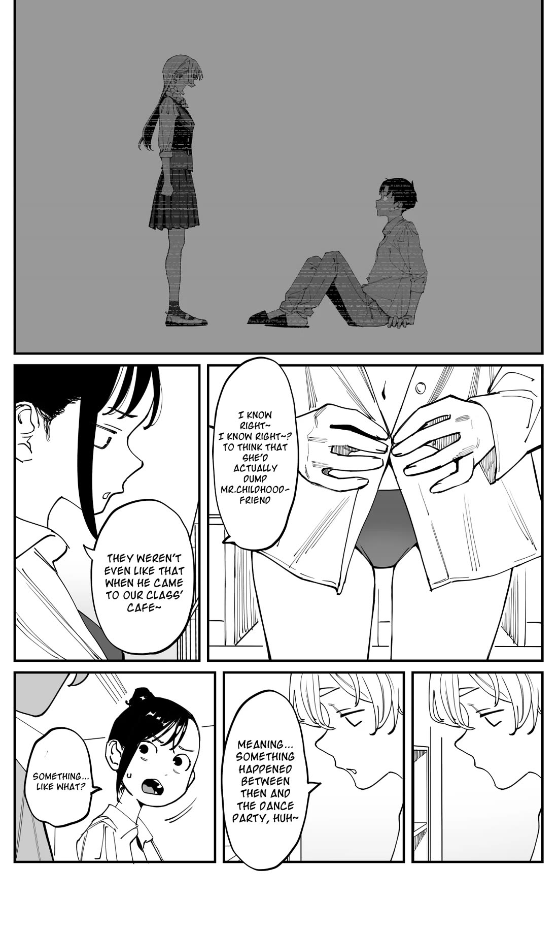 It's Quite Late, but I've Fallen in Love with My Childhood Friend Chapter 42 page 4 - Chapter 42: The Uprising of the Nosey Girls