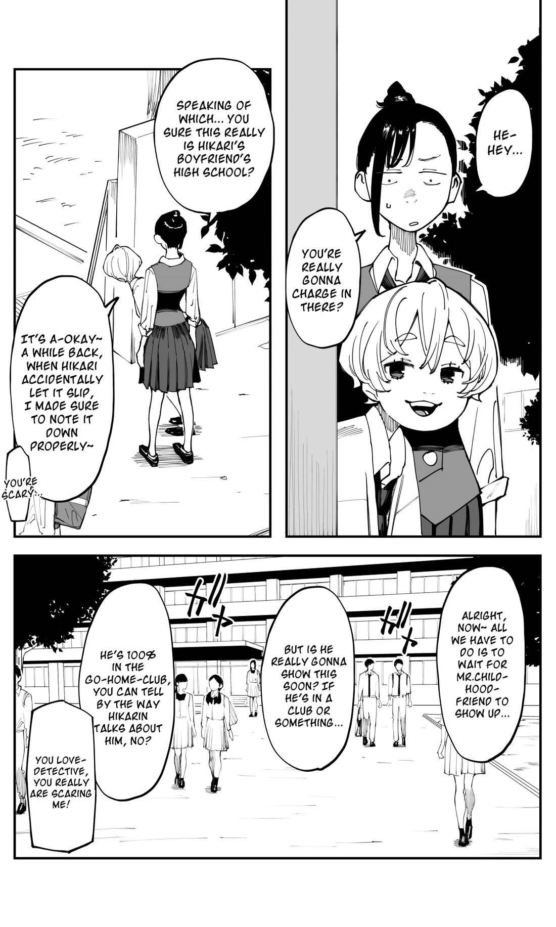 It's Quite Late, but I've Fallen in Love with My Childhood Friend Chapter 42 page 8 - Chapter 42: The Uprising of the Nosey Girls