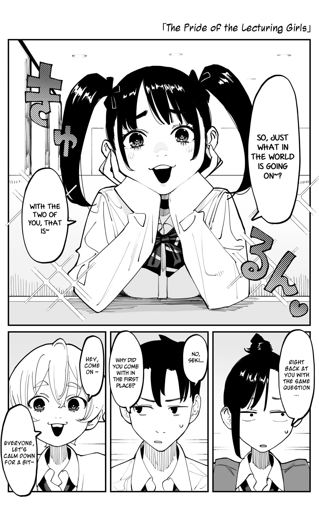 It's Quite Late, but I've Fallen in Love with My Childhood Friend Chapter 43 page 1 - Chapter 43: The Pride of the Lecturing Girls
