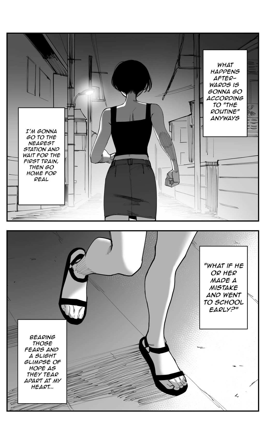 It's Quite Late, but I've Fallen in Love with My Childhood Friend Chapter 45 page 11 - Chapter 45: Wandering Through The Night