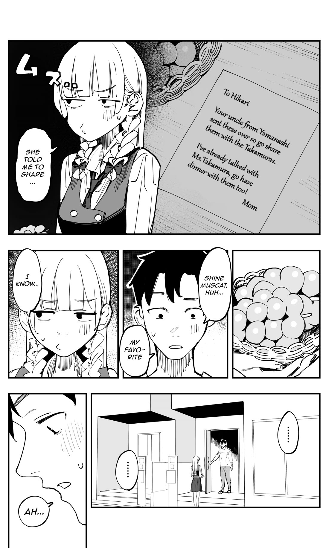 It's Quite Late, but I've Fallen in Love with My Childhood Friend Chapter 46 page 2 - Chapter 46: Reunion Through Shine Muscat
