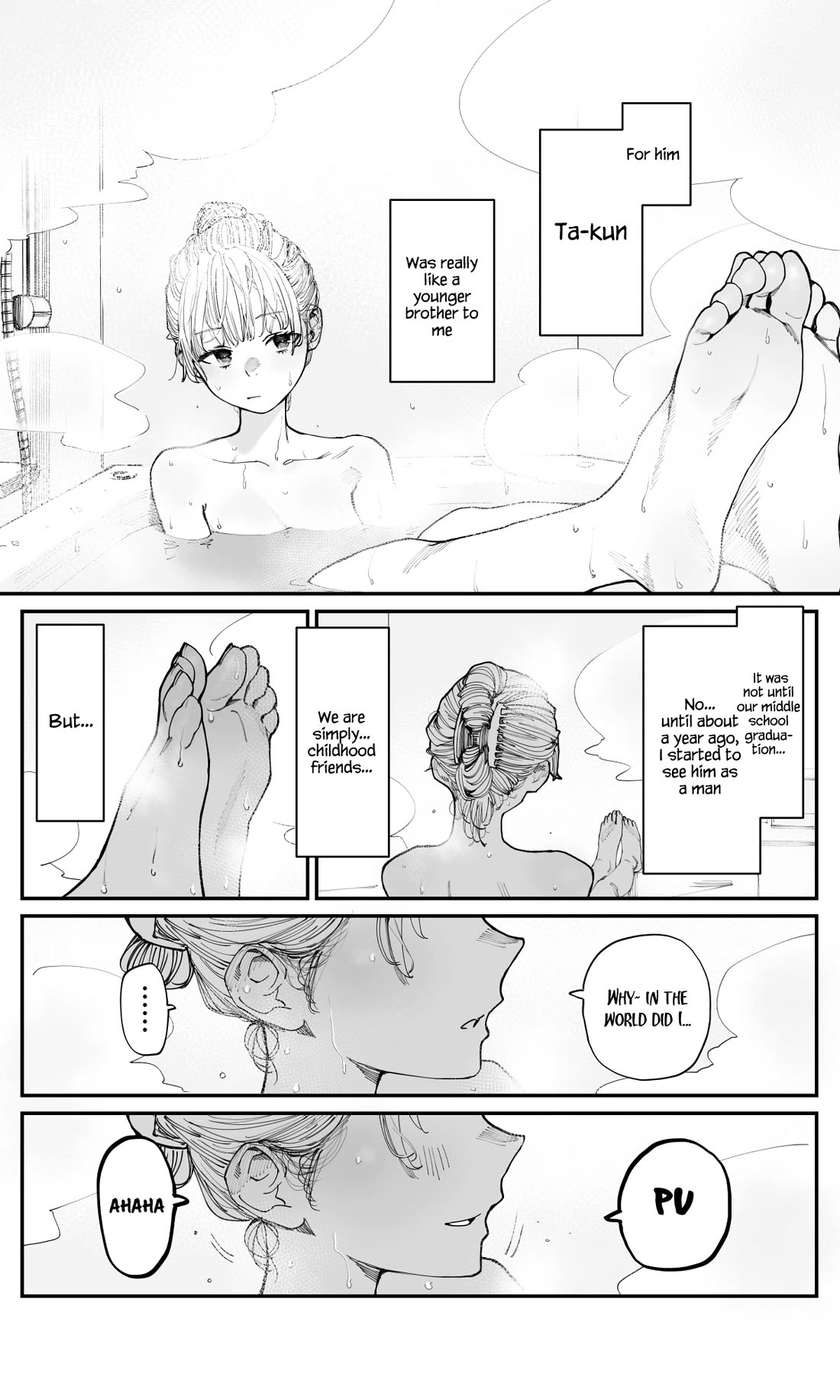 It's Quite Late, but I've Fallen in Love with My Childhood Friend Chapter 9 page 2 - Chapter 9: Why~ in the world did I...