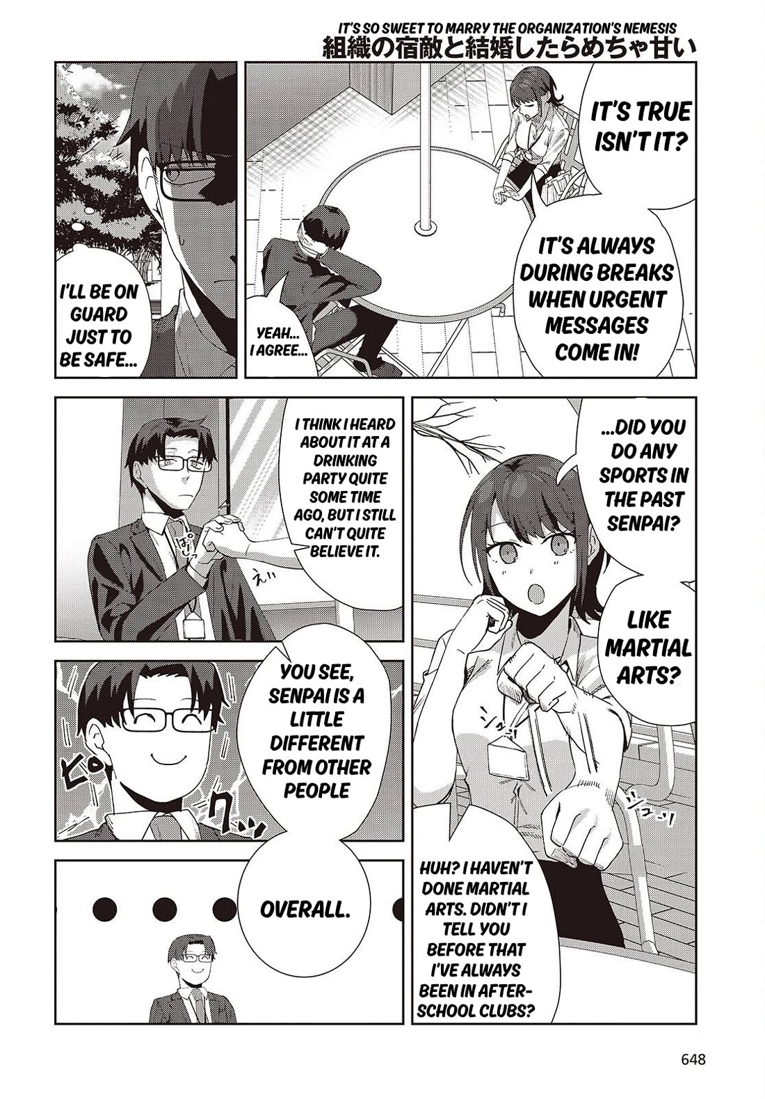 It's So Sweet When I Marry My Organization's Nemesis Chapter 8.2 page 8 - Chapter 8.2
