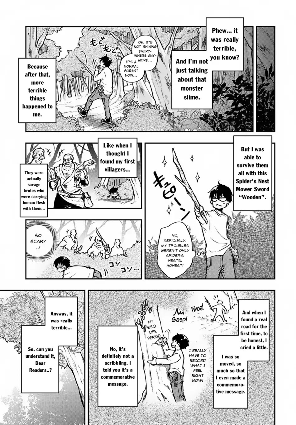 It's Sudden, but I came to Another World! But i hope to live Safely Chapter 1 page 12 - Chapter 1