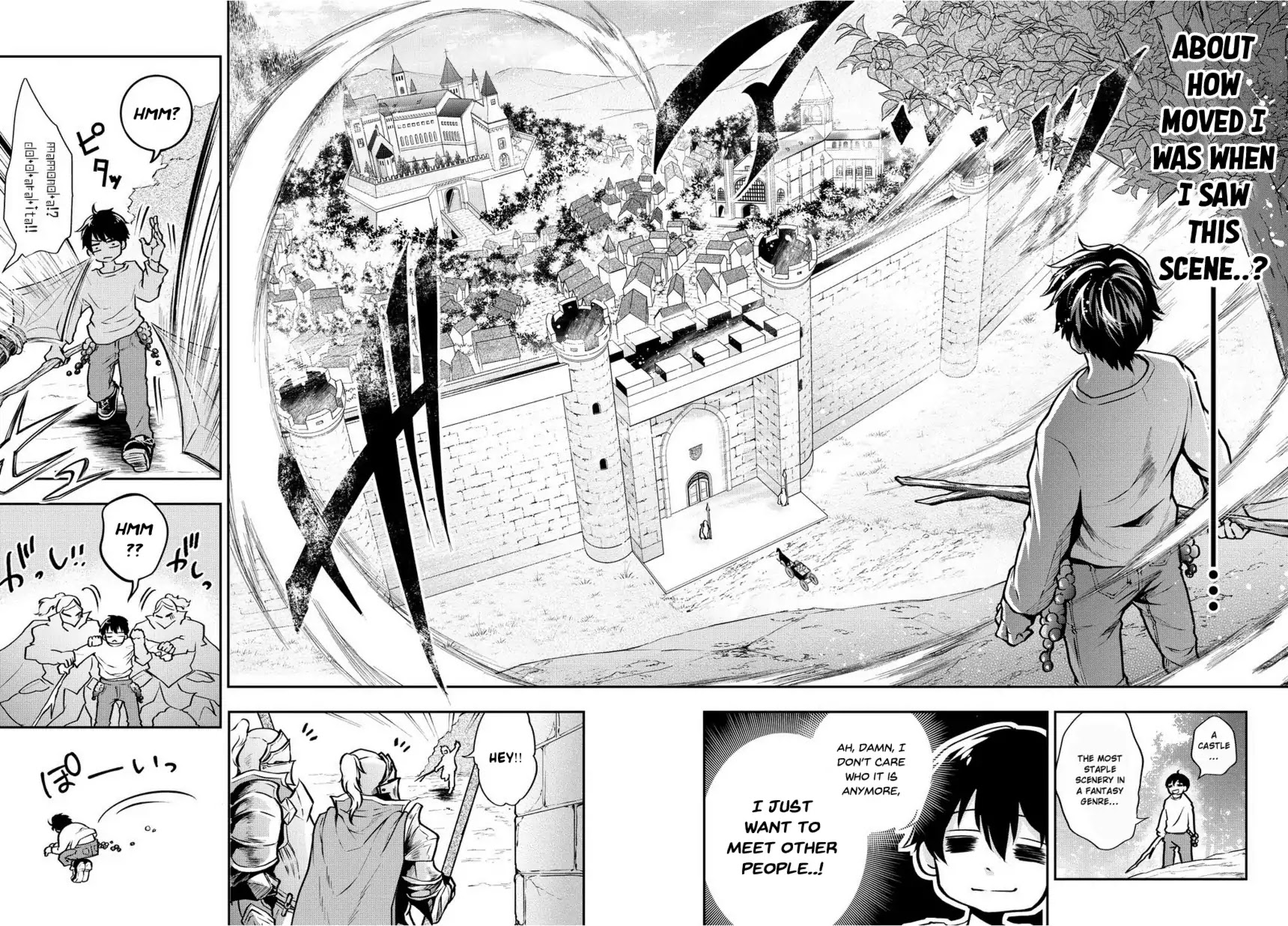 It's Sudden, but I came to Another World! But i hope to live Safely Chapter 1 page 13 - Chapter 1
