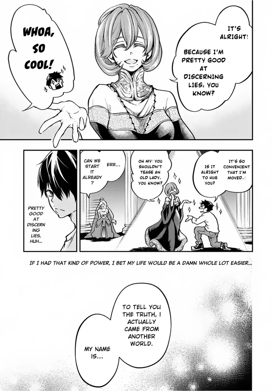 It's Sudden, but I came to Another World! But i hope to live Safely Chapter 1 page 21 - Chapter 1