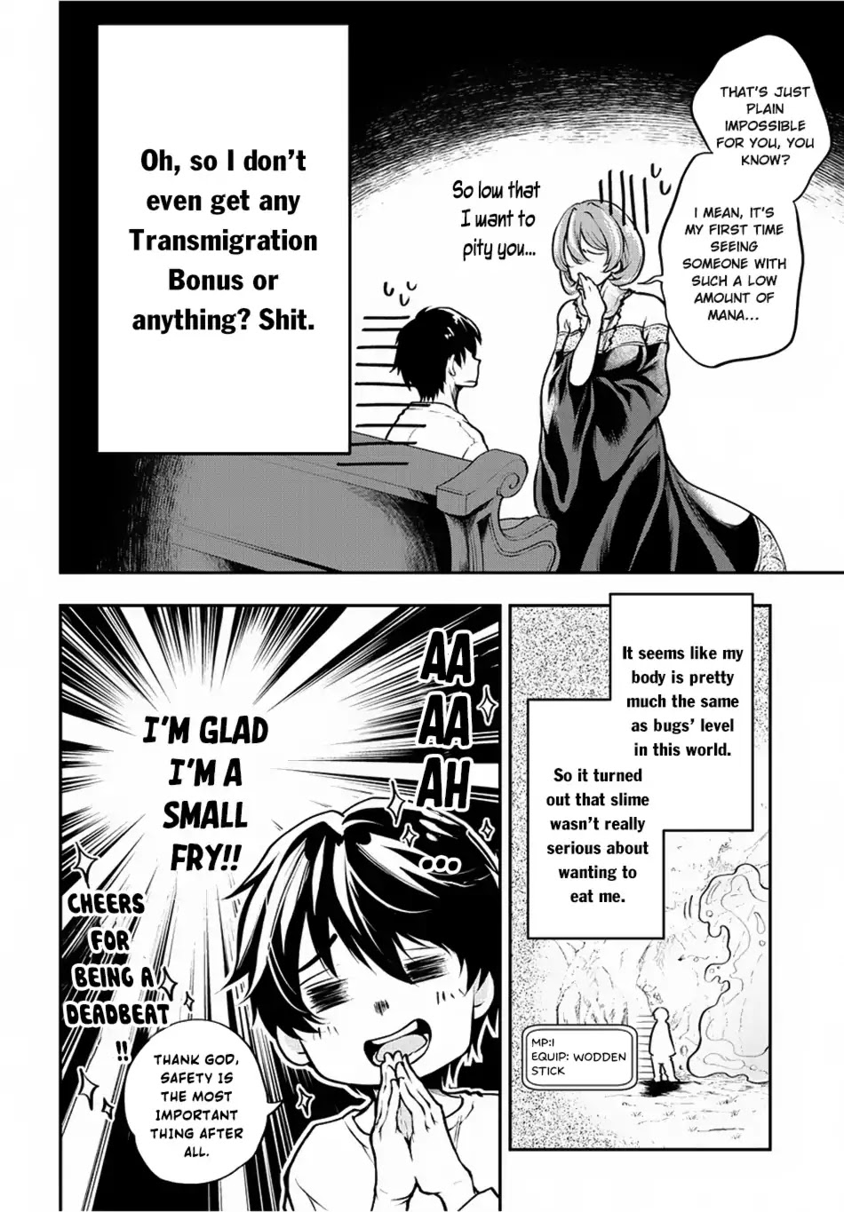 It's Sudden, but I came to Another World! But i hope to live Safely Chapter 1 page 24 - Chapter 1
