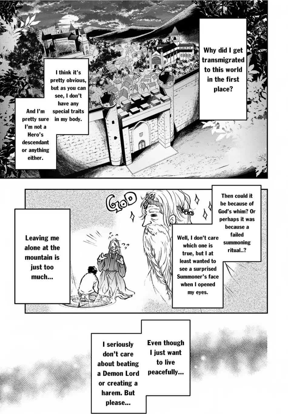 It's Sudden, but I came to Another World! But i hope to live Safely Chapter 1 page 41 - Chapter 1