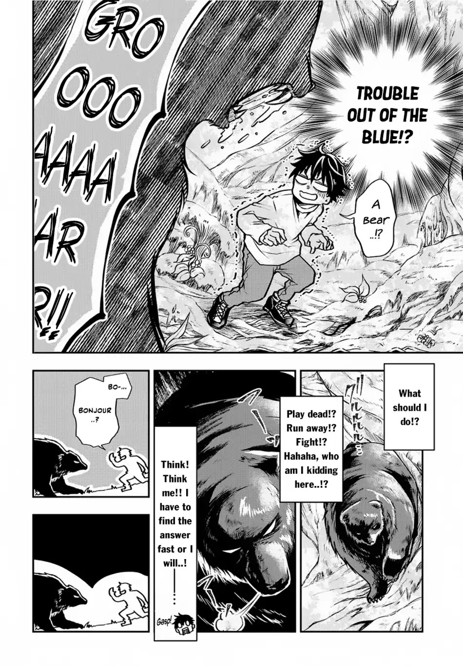 It's Sudden, but I came to Another World! But i hope to live Safely Chapter 1 page 7 - Chapter 1