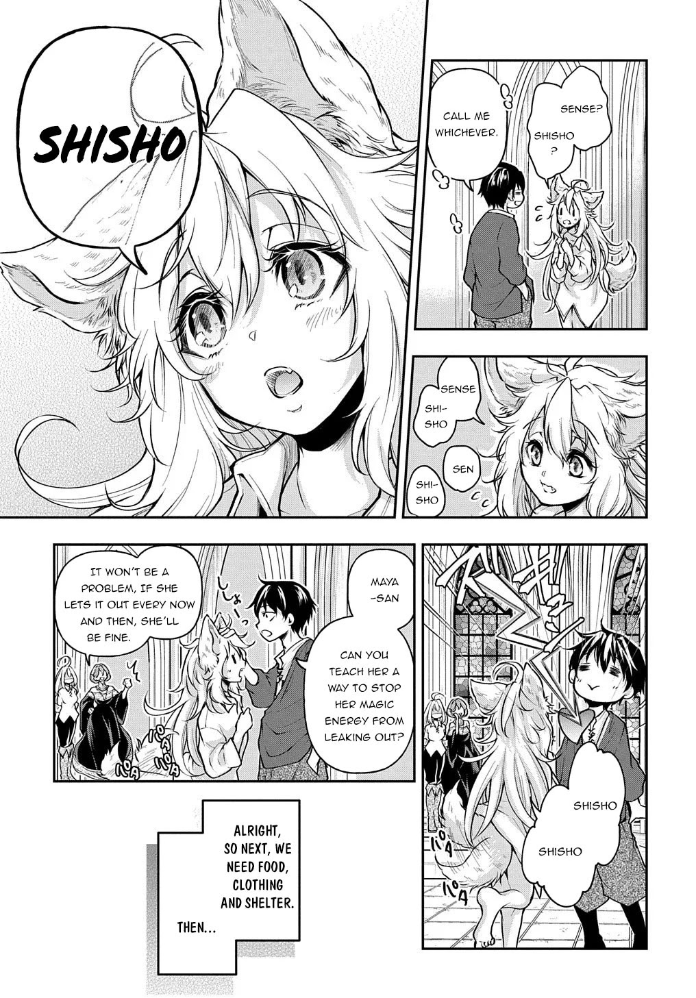 It's Sudden, but I came to Another World! But i hope to live Safely Chapter 13 page 12 - Chapter 13