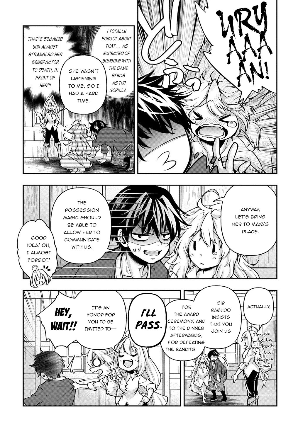 It's Sudden, but I came to Another World! But i hope to live Safely Chapter 13 page 4 - Chapter 13