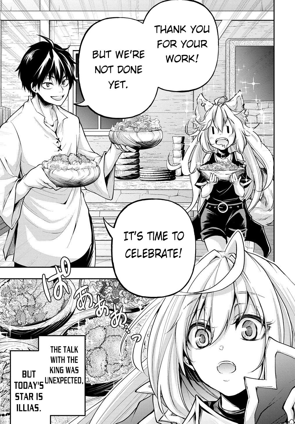 It's Sudden, but I came to Another World! But i hope to live Safely Chapter 14.2 page 17 - Chapter 14.2