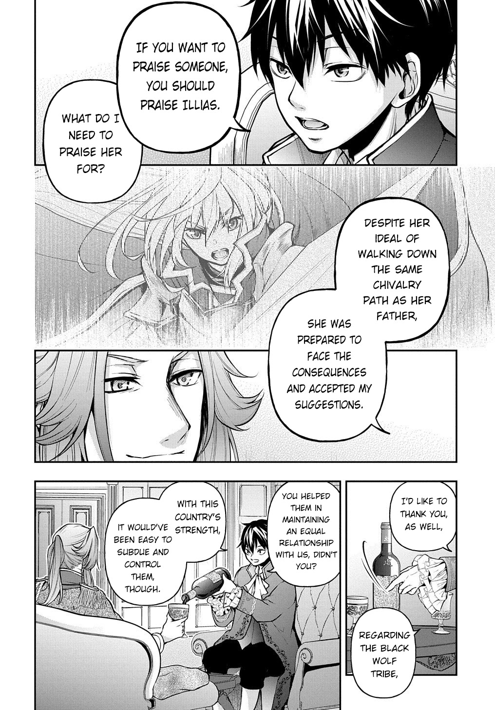 It's Sudden, but I came to Another World! But i hope to live Safely Chapter 14.2 page 4 - Chapter 14.2