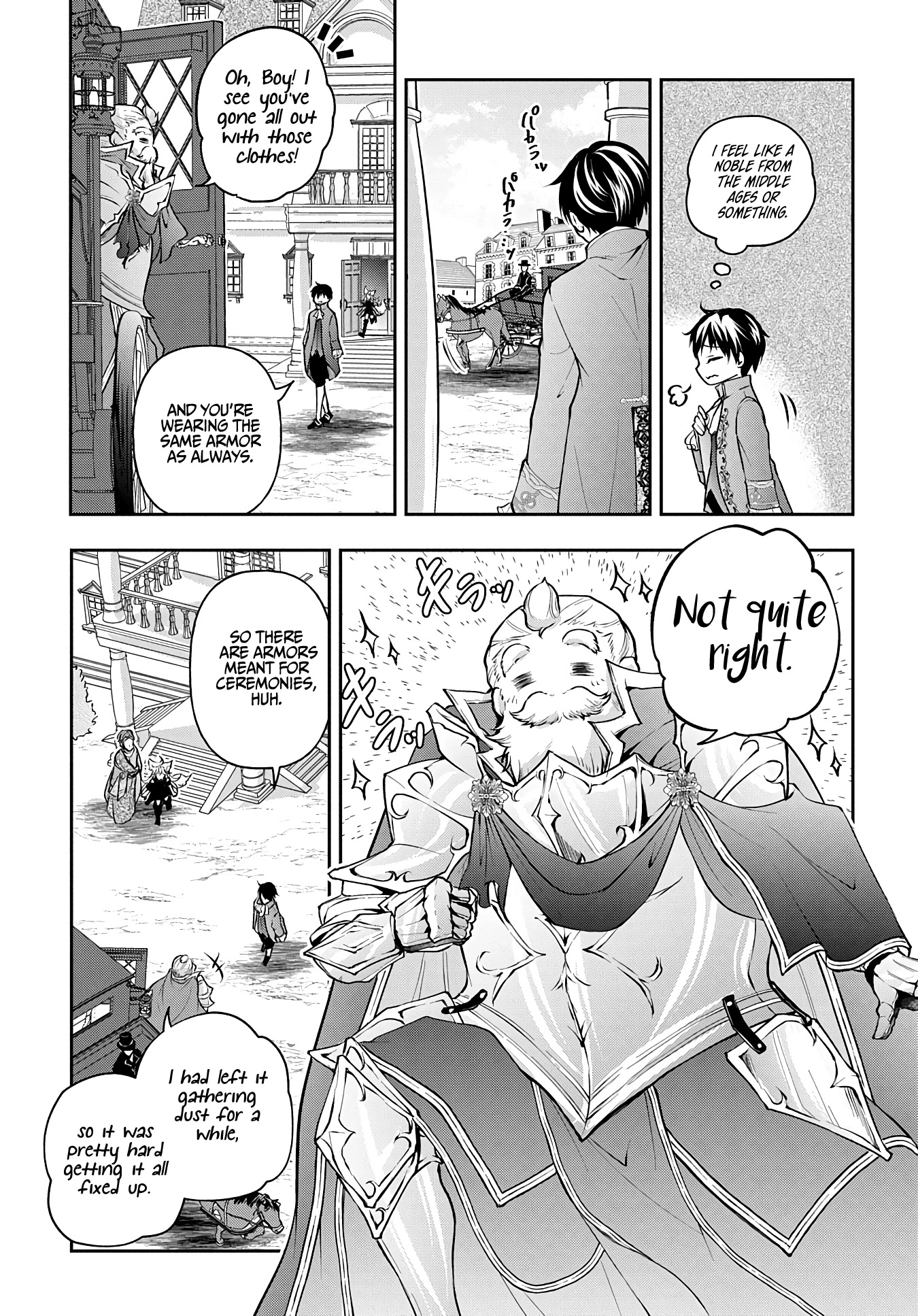 It's Sudden, but I came to Another World! But i hope to live Safely Chapter 14 page 4 - Chapter 14