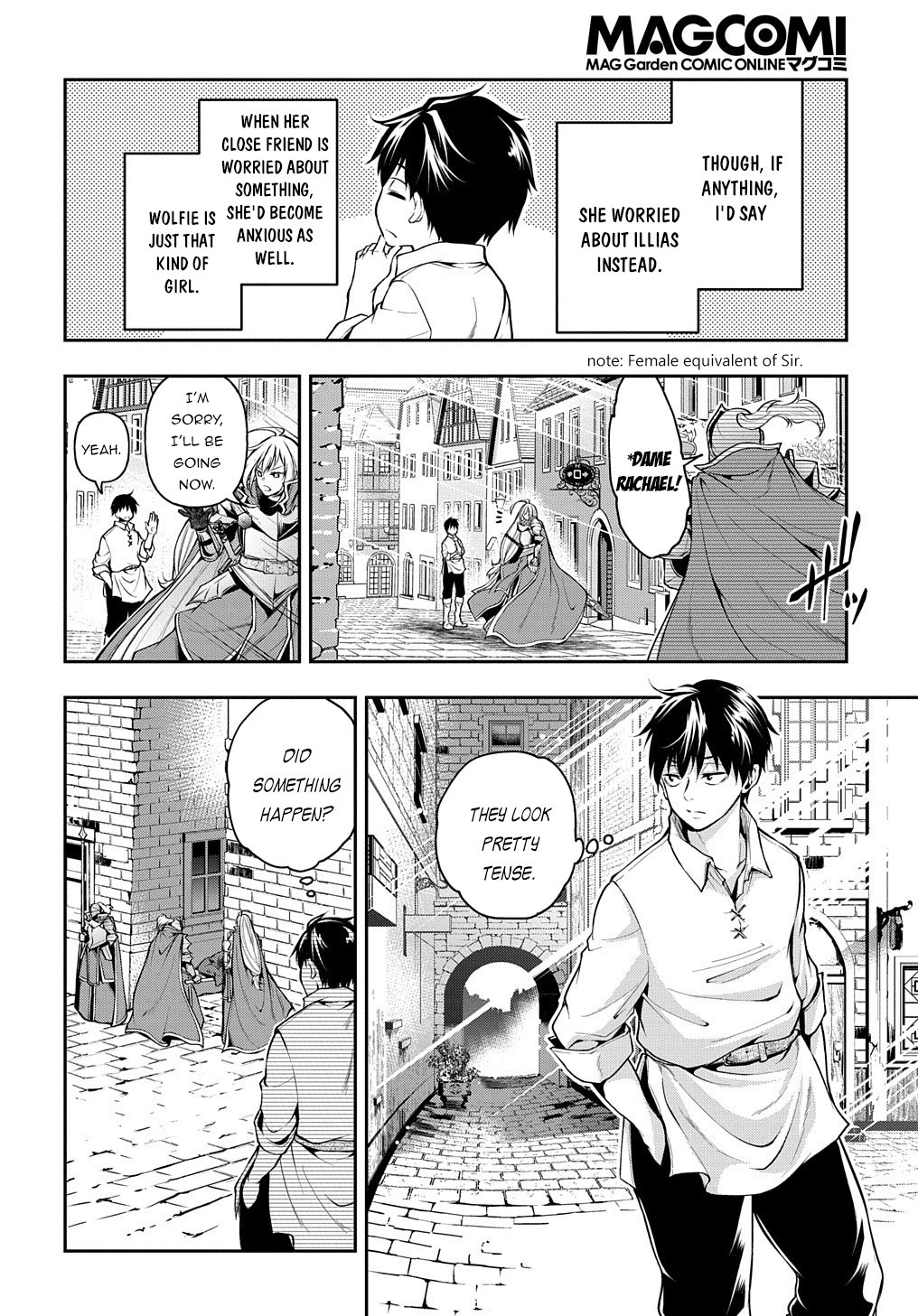 It's Sudden, but I came to Another World! But i hope to live Safely Chapter 18 page 13 - Chapter 18
