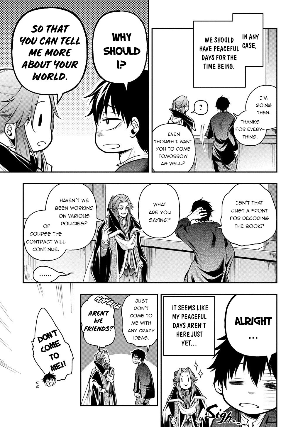 It's Sudden, but I came to Another World! But i hope to live Safely Chapter 21 page 21 - Chapter 21