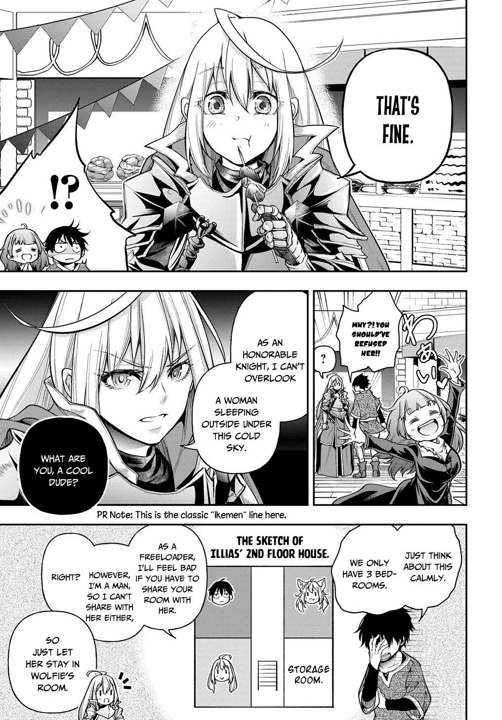It's Sudden, but I came to Another World! But i hope to live Safely Chapter 22 page 10 - Chapter 22