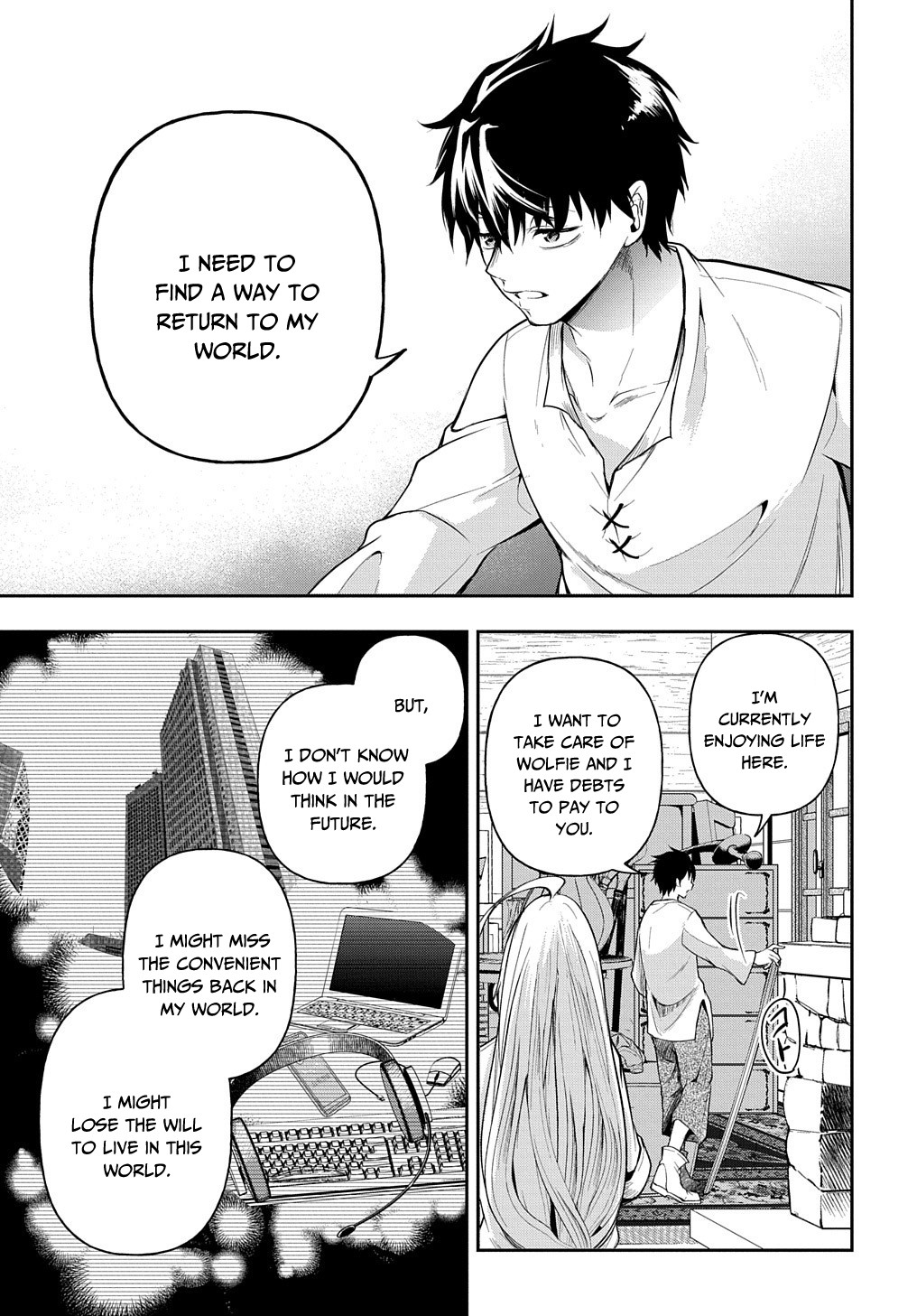 It's Sudden, but I came to Another World! But i hope to live Safely Chapter 23 page 27 - Chapter 23