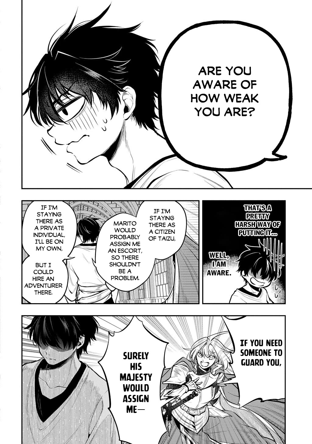 It's Sudden, but I came to Another World! But i hope to live Safely Chapter 36 page 9 - Chapter 36