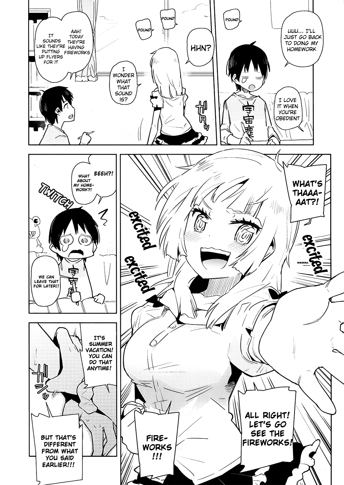 It's Summer! There's Fireworks! And for Boys, a Yukata! Chapter 0.2 page 2 - Chapter 0 v2 : [Oneshot]