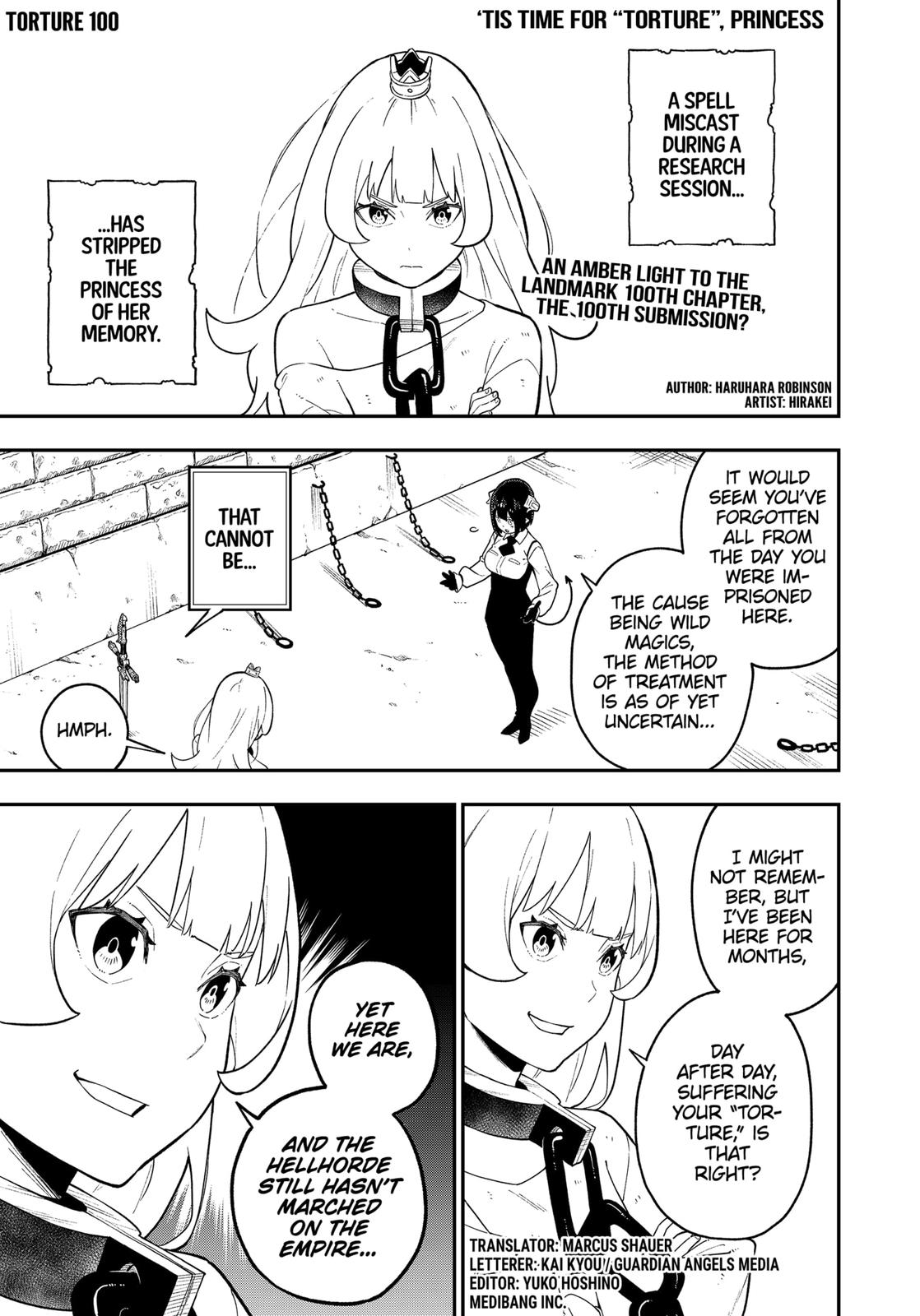 It's Time for "Interrogation", Princess! Chapter 100 page 1 - Chapter 100