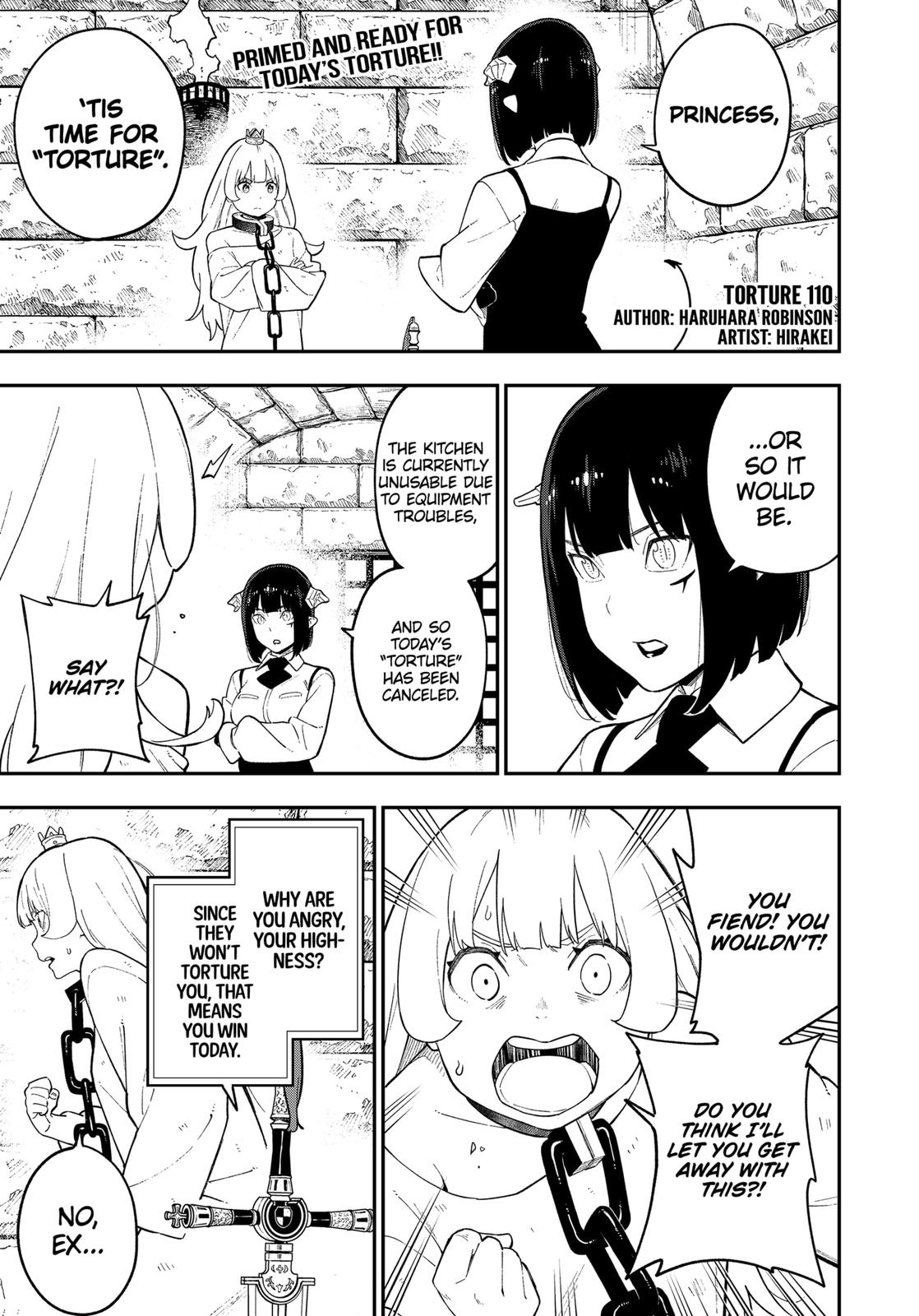 It's Time for "Interrogation", Princess! Chapter 110 page 1 - Chapter 110