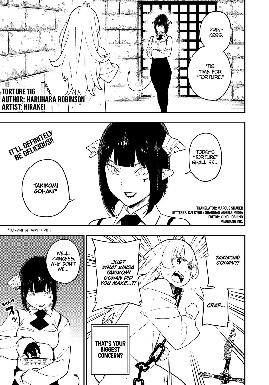 It's Time for "Interrogation", Princess! Chapter 116 page 1 - Chapter 116
