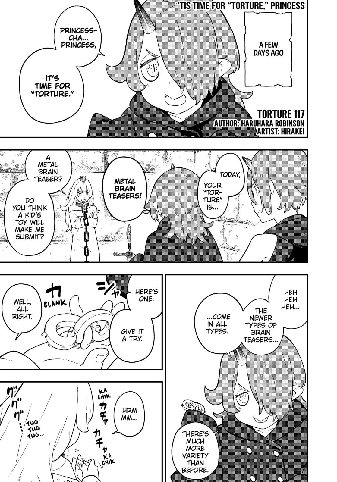 It's Time for "Interrogation", Princess! Chapter 117 page 1 - Chapter 117