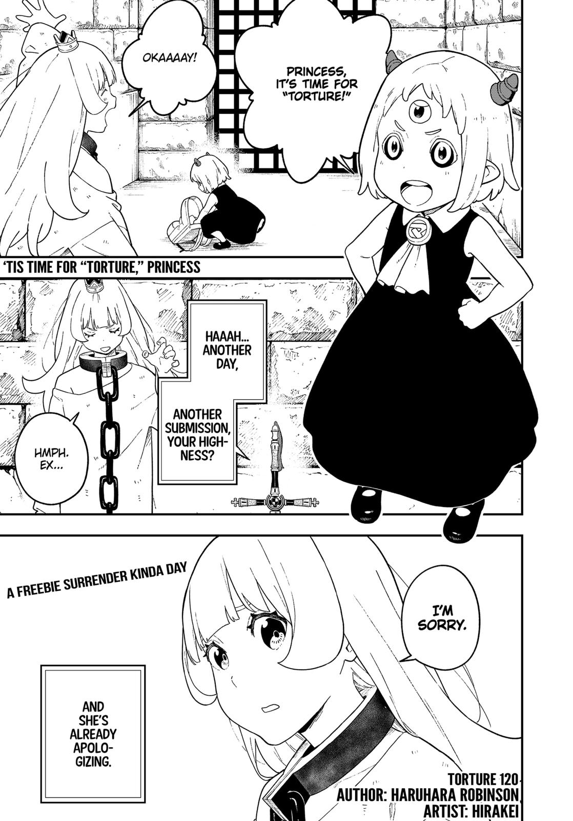 It's Time for "Interrogation", Princess! Chapter 120 page 1 - Chapter 120