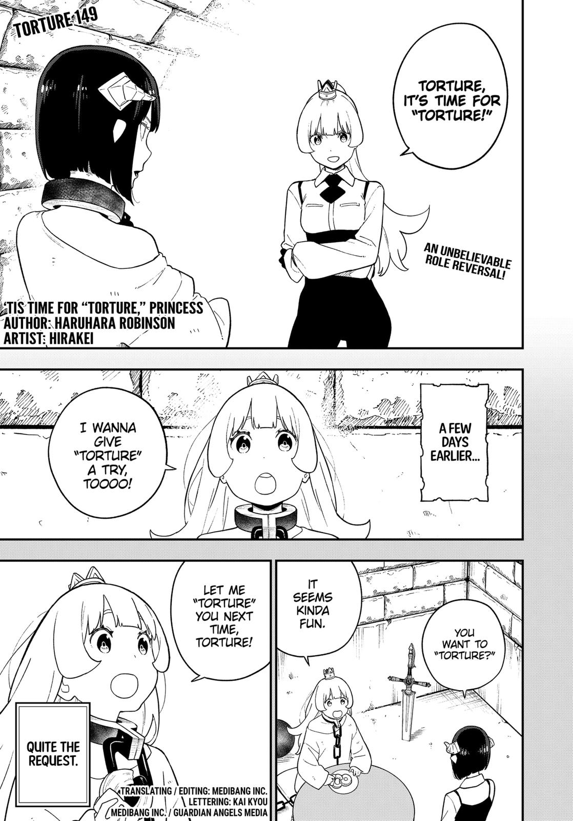 It's Time for "Interrogation", Princess! Chapter 149 page 1 - Chapter 149