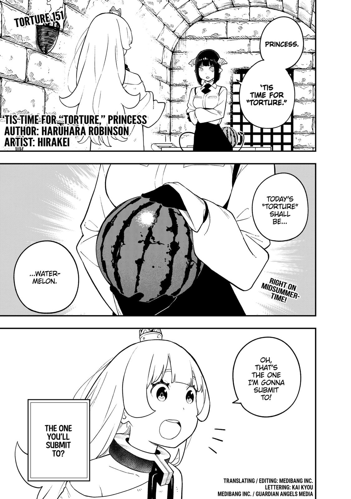 It's Time for "Interrogation", Princess! Chapter 151 page 1 - Chapter 151