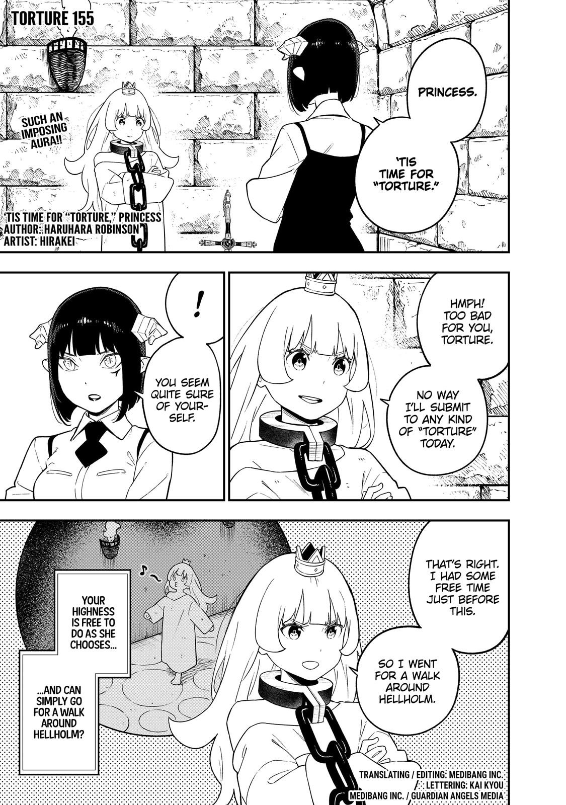 It's Time for "Interrogation", Princess! Chapter 155 page 1 - Chapter 155