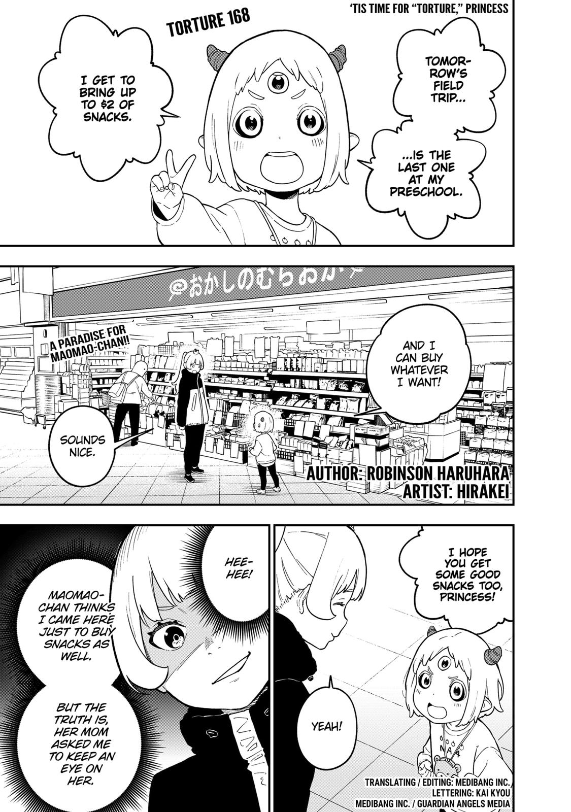It's Time for "Interrogation", Princess! Chapter 168 page 1 - Chapter 168