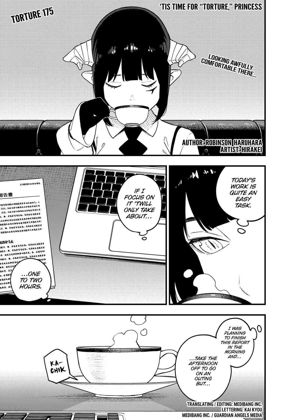 It's Time for "Interrogation", Princess! Chapter 175 page 1 - Chapter 175