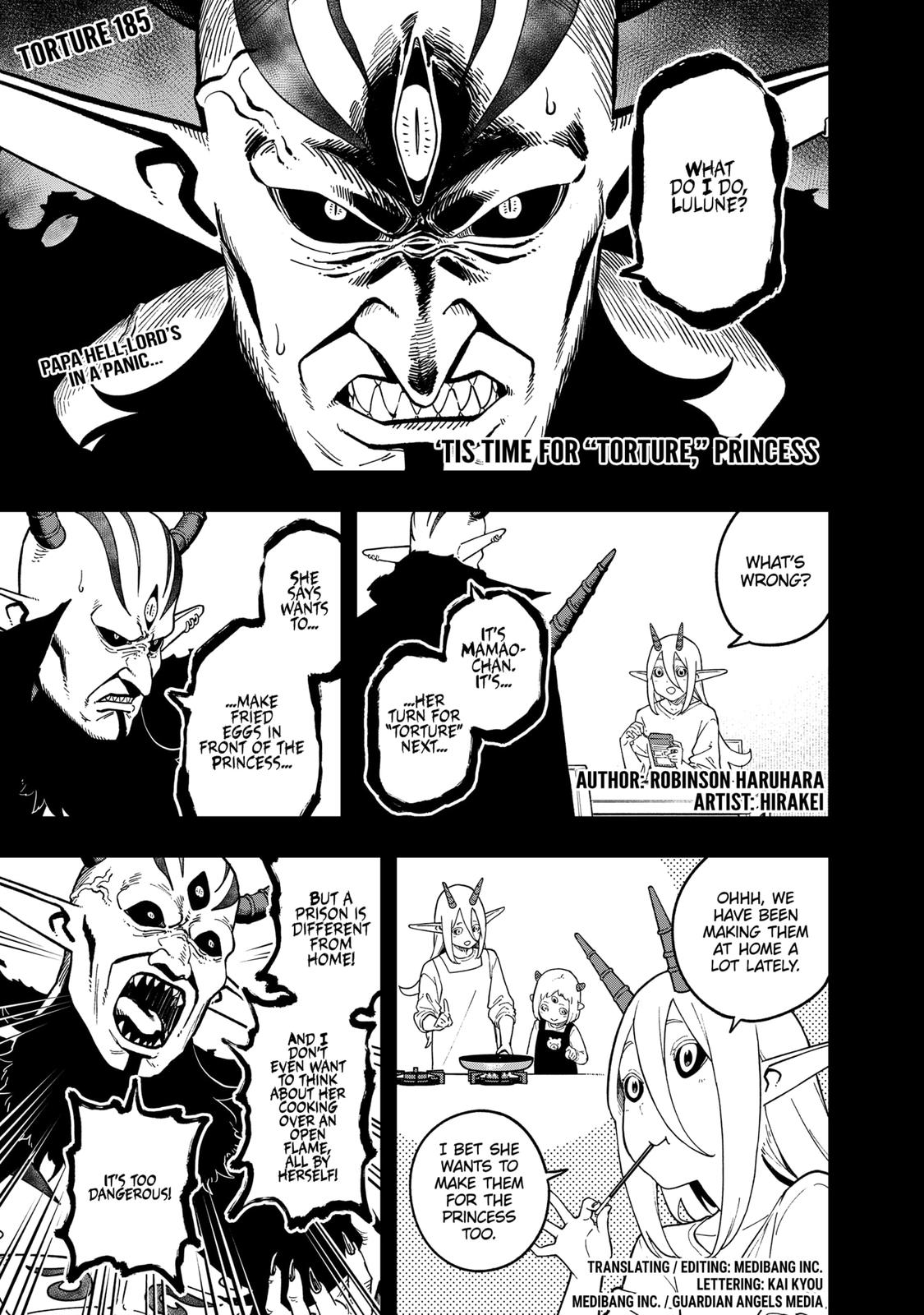 It's Time for "Interrogation", Princess! Chapter 185 page 1 - Chapter 185