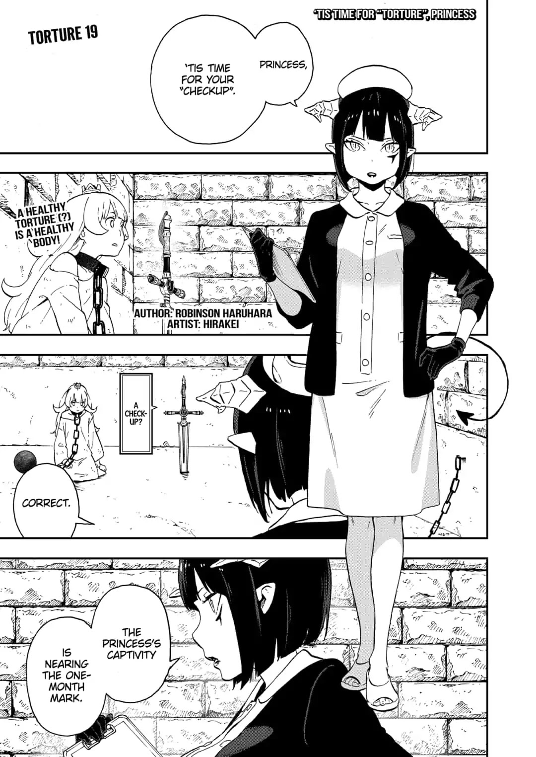 It's Time for "Interrogation", Princess! Chapter 19 page 1 - Chapter 19