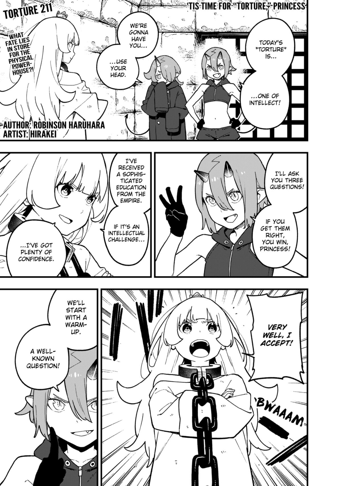 It's Time for "Interrogation", Princess! Chapter 211 page 1 - Chapter 211