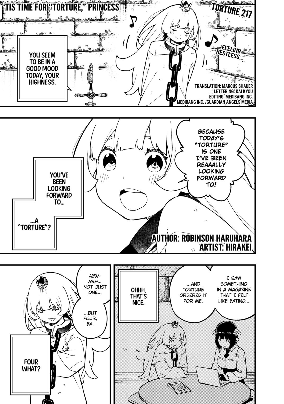 It's Time for "Interrogation", Princess! Chapter 217 page 1 - Chapter 217