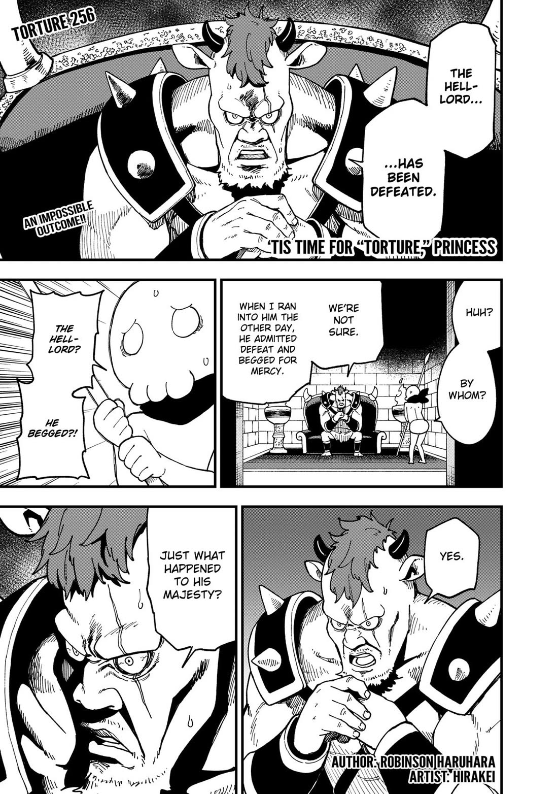 It's Time for "Interrogation", Princess! Chapter 256 page 1 - Chapter 256