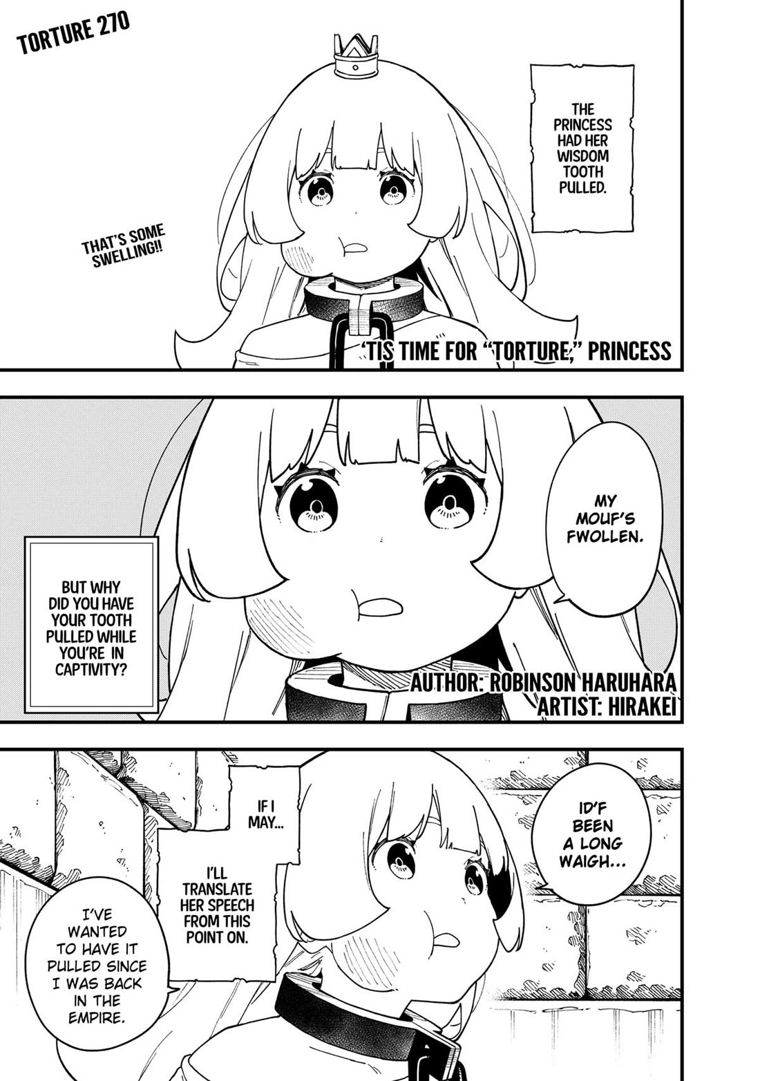 It's Time for "Interrogation", Princess! Chapter 270 page 1 - Chapter 270