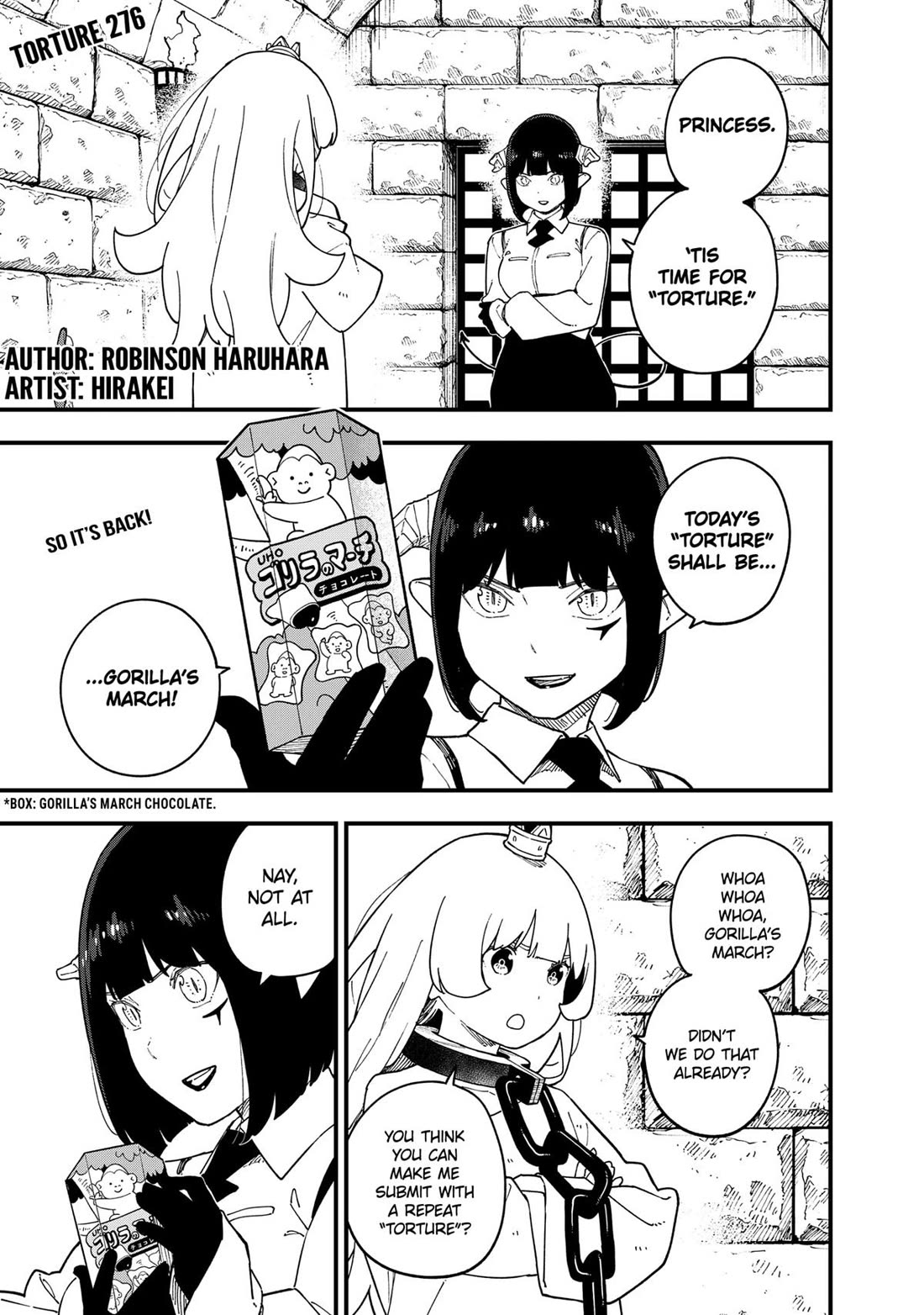 It's Time for "Interrogation", Princess! Chapter 276 page 1 - Chapter 276